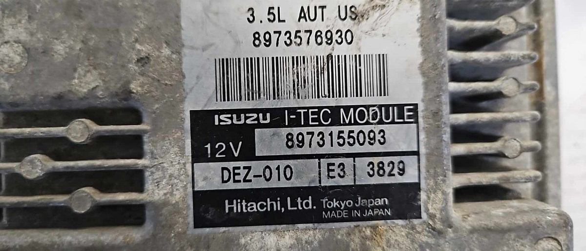 8973576930 Isuzu Axiom or Rodeo 2004 ecm ecu computer | eBay