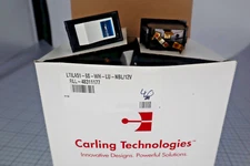 *Single* Carling Technologies LTILA51-6S-WH-LU-NBL/12V Blue Rocker Switch