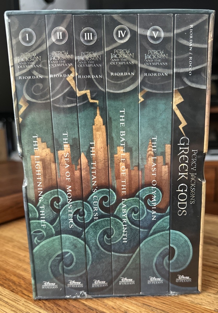 Percy Jackson and the Olympians Complete Series and Greek Percy Jackson and the Olympians Complete Series and Greek