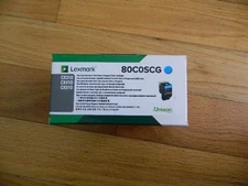 GENUINE LEXMARK CYAN TONER CARTRIDGE 801C CX310-CX510 FACTORY SEALED 80C0SCG