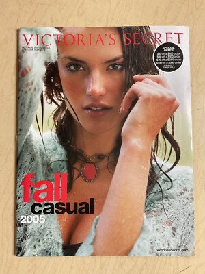 Victoria's Secret 2005 Fall Casual vol.2 catalog Alessandra Ambrosio sexy cover