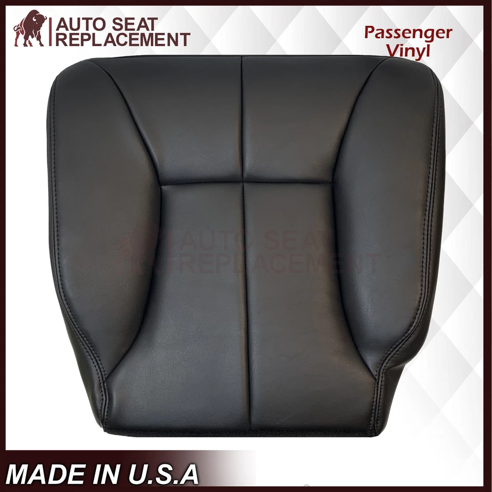 Cubiertas de asiento inferiores gris oscuro para conductor pasajero Dodge Ram 1998 1999 2001 2002 Foto 4 de 4