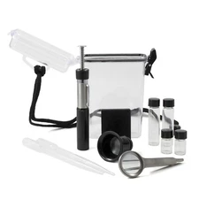 ASR Outdoor Clear Pocket Portable Travel Gold Panning Kit for Prospecting 11pc