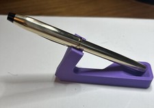 Stylo roller vintage (c2004) Cross Century II - rempli d'or 10 carats avec plume moyenne