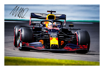 Max Verstappen Signed A4 Photo Print Autograph Formula 1 Driver | eBay