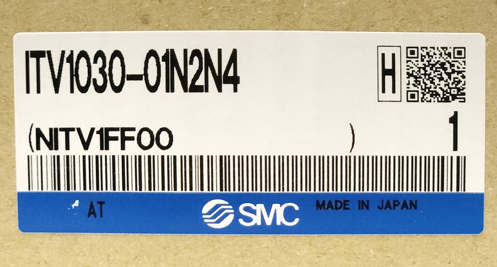 SMC ITV1030 01N2N4 Electronic Digital E/P Pneumatic Regulator 24 VDC NITV1FF00