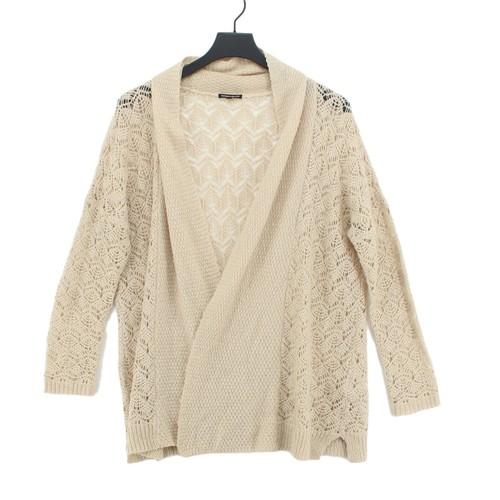 Warehouse Womens Cardigan 10 Tan Blend 