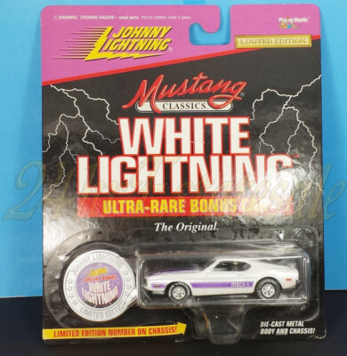 ORIGINAL JOHNNY L WHITE LIGHTNING MUSTANG CLASSICS RARE 73 MACH 1  SUPER LOW#565