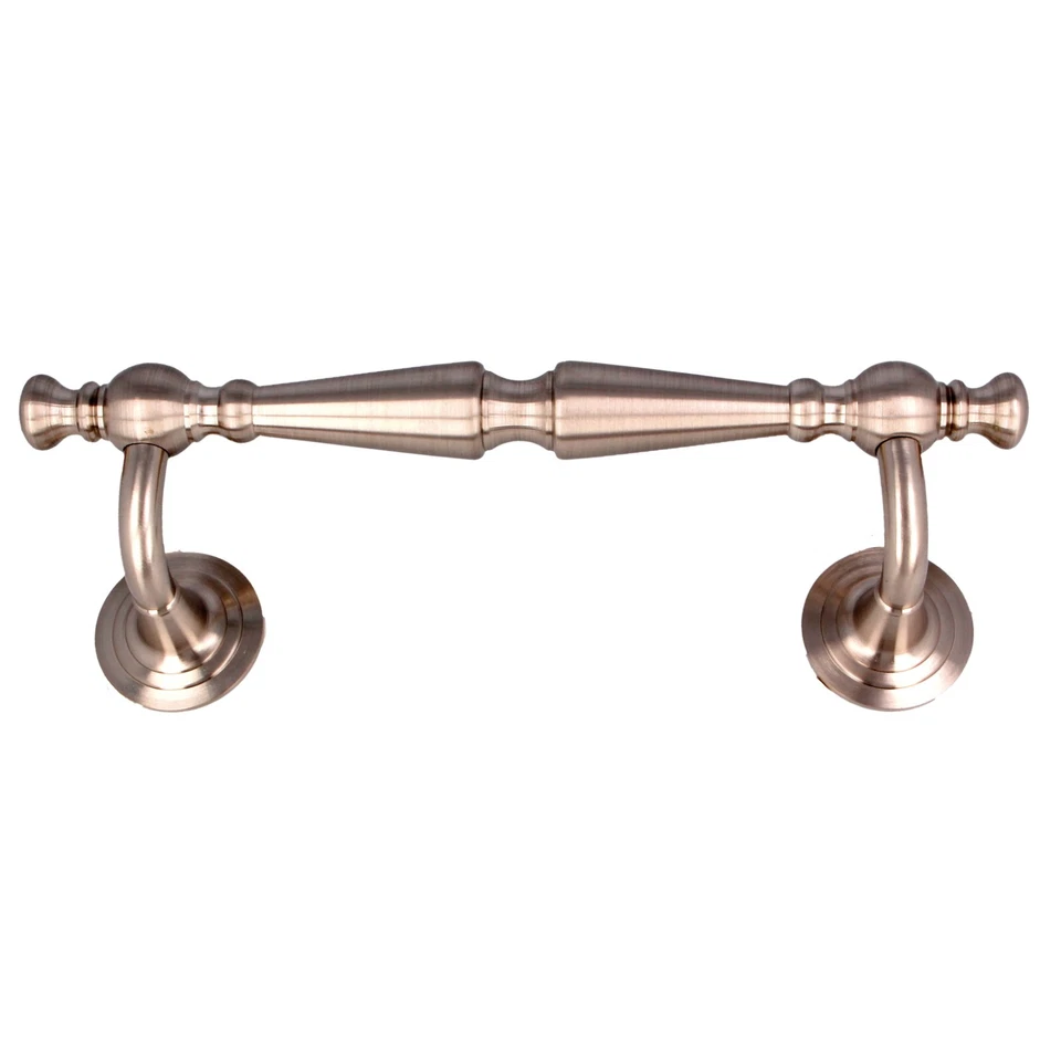 Türgriff Messing Stoßgriff Vintage chrom matt Torgriff Stangengriff Jugendstil - Bild 3 von 4