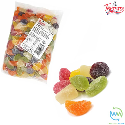 TAVENERS FRUIT JELLIES Sweets GUMMY Candy JELLY GUMMIES SUGAR COATED taveners-fruit-jellies-sweets-gummy-candy-jelly-gummies-sugar-coated