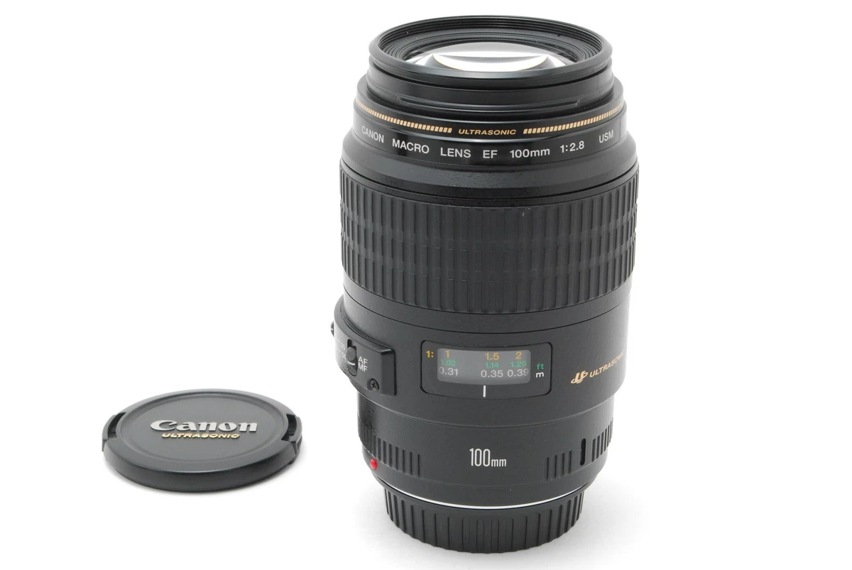 Canon EF f/2.8 100mm Focal Macro/Close Up Lenses for sale | eBay