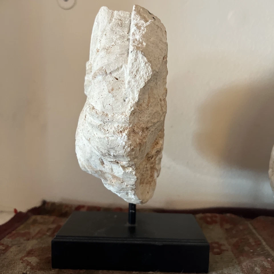 Roman Stone Toga Bust 1st-4th Century AD - Image 4 of 4