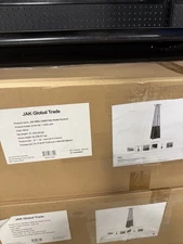 JAK BBQ J 6000 Pyramid Patio Heater 42,000 BTU Pyramid Flame Patio Outdoor Heatr