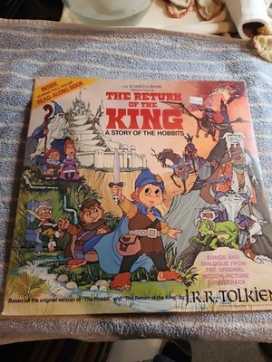 JRR Tolkien The Return Of The King (A Story Of The Hobbits)  Vinyl 12-page Book