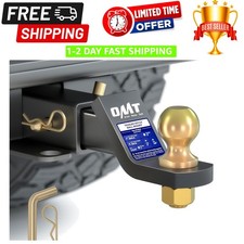 Trailer Hitch Ball Mount For 2 Receiver With 2 Ball 2 Drop 8000 Lb. Towin... Trailer Hitch Ball Mount For 2 Receiver With 2 Ball 2 Drop 8000 Lb. Towin...
