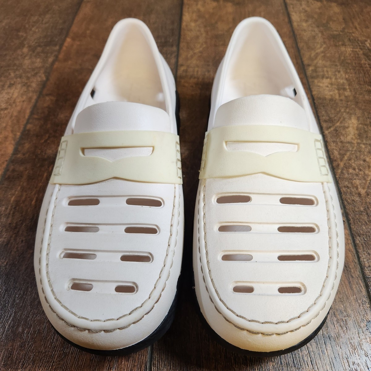 Cole Han Zerogrand 360 Rubber Loafers Boat Shoes Mens 8  display picture 2