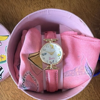 Fossil Barbie 35th Anniversary Limited Edition Pink Leather Watch