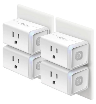 Plug HS103P4, Smart Home Wi-Fi Outlet Works with Alexa, Echo, Google Home, No Hu