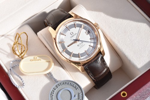 Omega De Ville Hour Vision 41mm 18K Red Gold & Sapphire Case 431.63.41.21.02.001