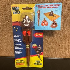 Karate Poop Pen Emoji That Punches Farting Sounds Gag Gift Fun Fart Fighters