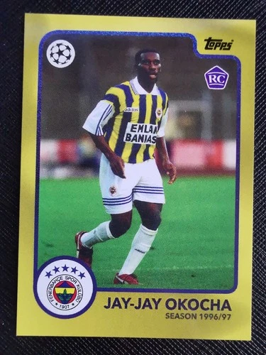 JAY-JAY OKOCHA - 2024 Topps The Lost Rookie - Fenerbache 1996/97