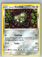 2022 Pokemon Galarian Stunfisk Lost Origin Metal Basic Uncommon #127/196