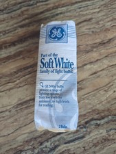 2 Pack GE Extra Soft White 100W Light Bulbs