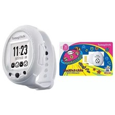 BANDAI Tamagotchi Smart 25th Anniversary Set White Limited Color Used