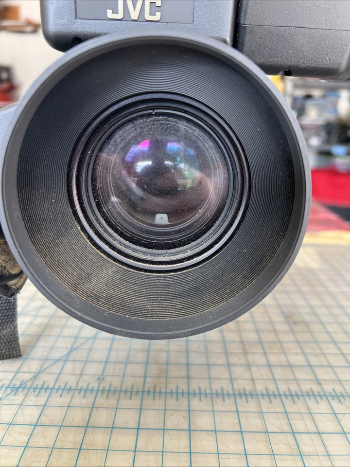 JVC BY-110 Video Camera HZ-110 Lens Vintage 1988 Viewfinder VF-115U - untested - Image 2 of 4
