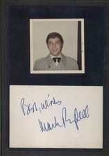 Mark Rydell - Signed Autograph 4x6 Index Card & Candid - The Long Goodbye