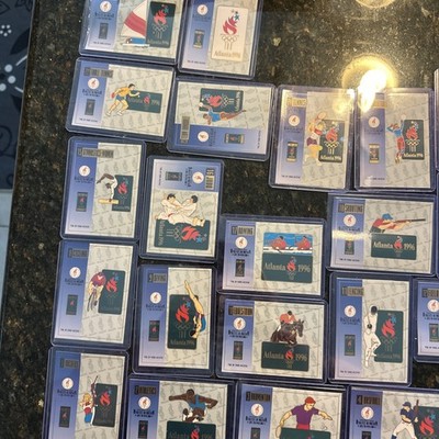 1996 Event Cards With 30 Olympic Events. 30 Cards I Think Only Ones EBAY Rare