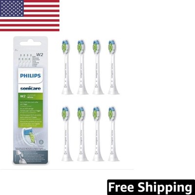 8 Count Optimal Whitening BrushSync Heads for Sonicare - Gentle & Effective