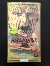 Hellmaster VHS Tape Rental 1992 Horror Slasher AIP Studios John Saxon