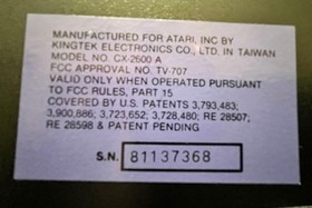 Vintage Atari 2600 Bundle W/11 Games, Driving & Paddle Controllers - Works!