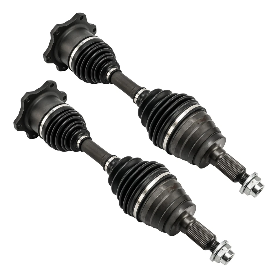 2x Front CV Axle Shaft For 01-10 Chevy Silverado 2500 HD GMC Sierra 2500 HD - Image 2 of 4