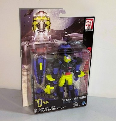 Transformers Titans Return Decepticon Krok & Titan Master Gatorface NEW SEALED