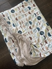 Little Sleepies Triple Layer Cloud Blanket Luna Neutral Adult Size 65  X 85  EUC