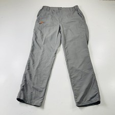 Orvis Trout Bum Tech Pants Gray Nylon Outdoor Men s Size Medium