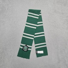 Harry Potter Officially Licensed 60" Slytherin Scarf knit gray green patch