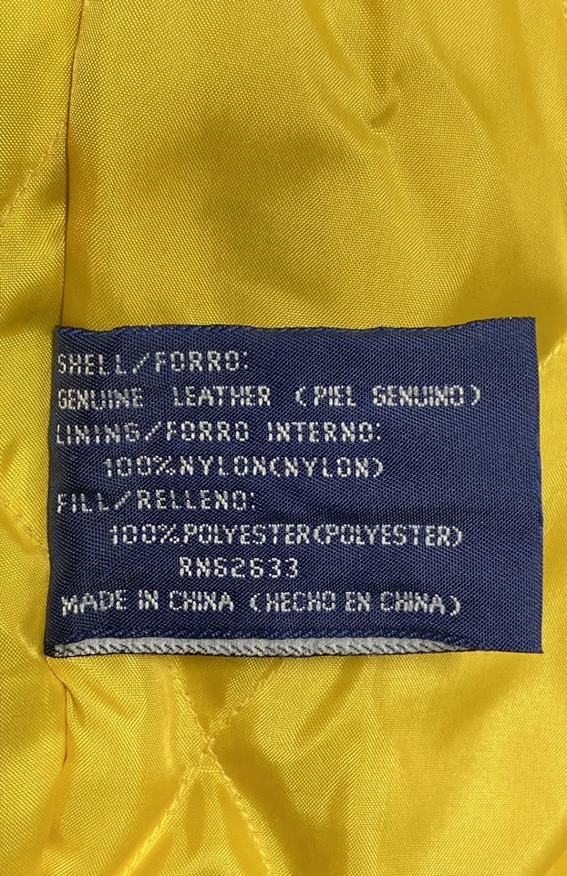 Pro Player Chargers Men Blue Varsity Jacket Size L - Image 4 of 4