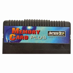Interact Memory Card Plus (Sega Saturn) Cartridge Only Tested