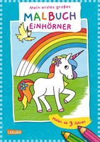 Ausmalbilder FüR Kita-Kinder: Mein Erstes GroßEs Malbuch: EinhöRner | Eisendle