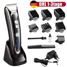 Haarschneidemaschine Profi Haarschneider Bart Trimmer Rasierer & Led Display DE