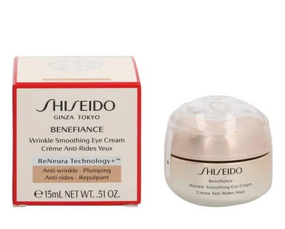 SHISEIDO Benefiance Wrinkle Smoothing Eye Cream 15ml Augencreme ORIGINAL NEU OVP