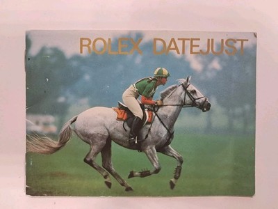 Rolex Booklet Anleitung Booklet 593.52 Uhr Datejust 1992 Englisch Watch