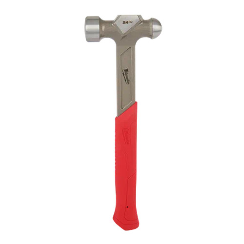 Milwaukee 48-22-9131 Steel Ball Peen Hammer, 24 oz.