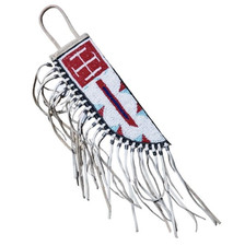 Knife Cover Indian Beaded Native American Vintage Hide Knife Sheath Sioux