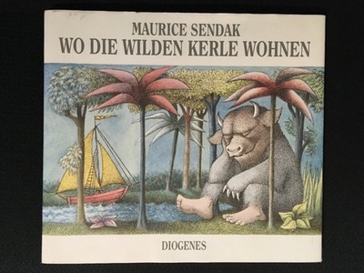 WO DIE WILDEN KERLE WOHNEN by Maurice Sendak German Language Wild Things HC/DJ