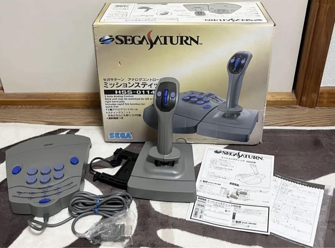 セガサターン本体　ミッションスティック　セット Yahoo!オークション -「セガサターン ミッションスティック」の