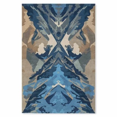 Rug wool handmade area tufted carpet hand 100% hand-tufted modern rugs For Room